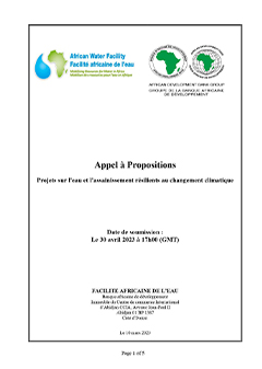 Appel à Propositions