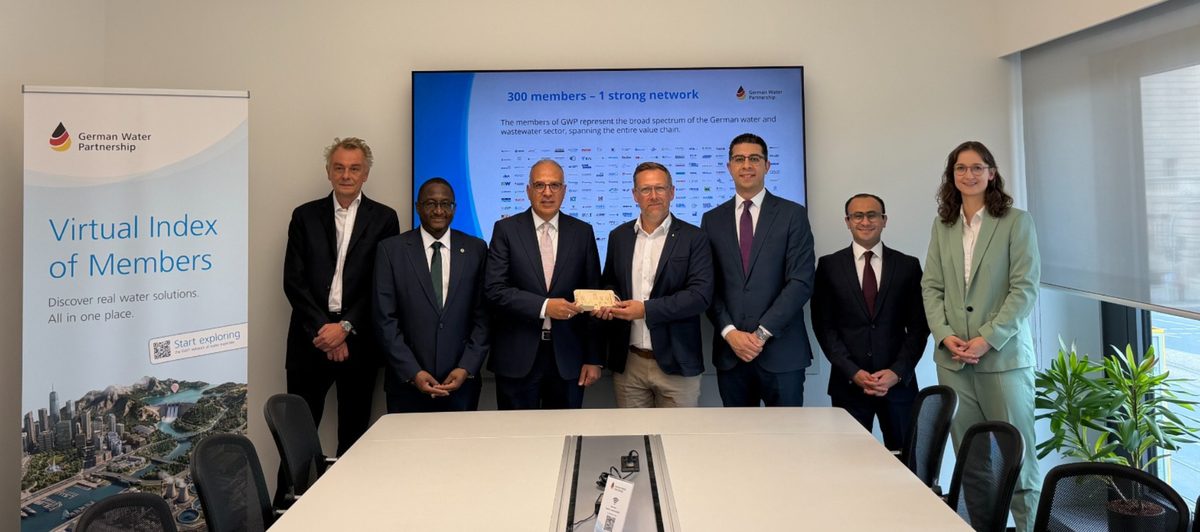 Représentants de la FAE et du German Water Partnership à Berlin
