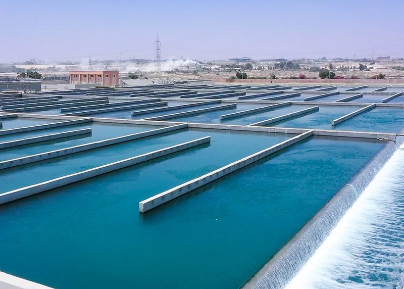 Water treatment basins